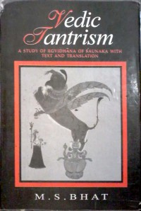 Image of Vedic Tantrism : a study of rgvidhana of saunaka with text and translation